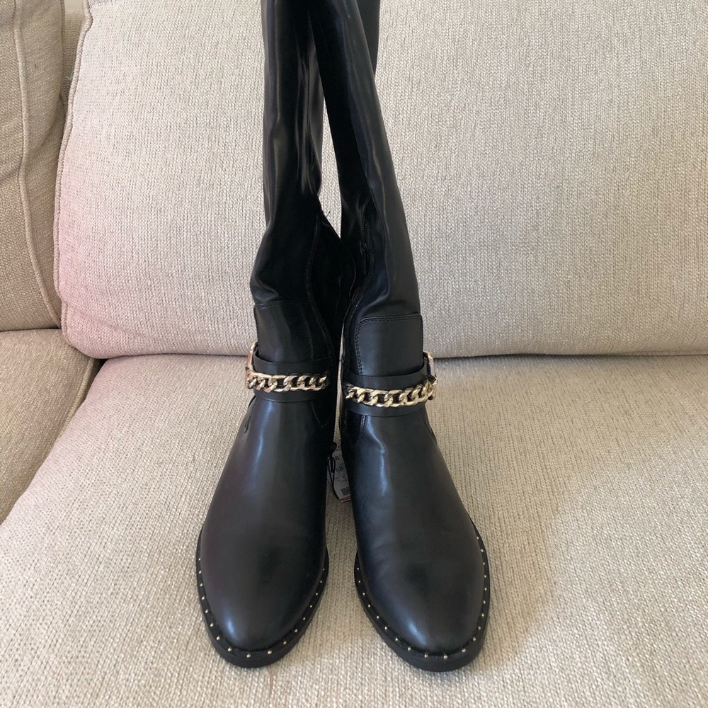 Zara OVER KNEE 👢Brand New with 🏷